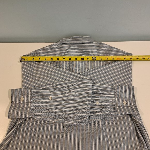 J. Crew Haberdashery 80's 2-Ply men's large long sleeve button down shirt - Picture 14 of 14